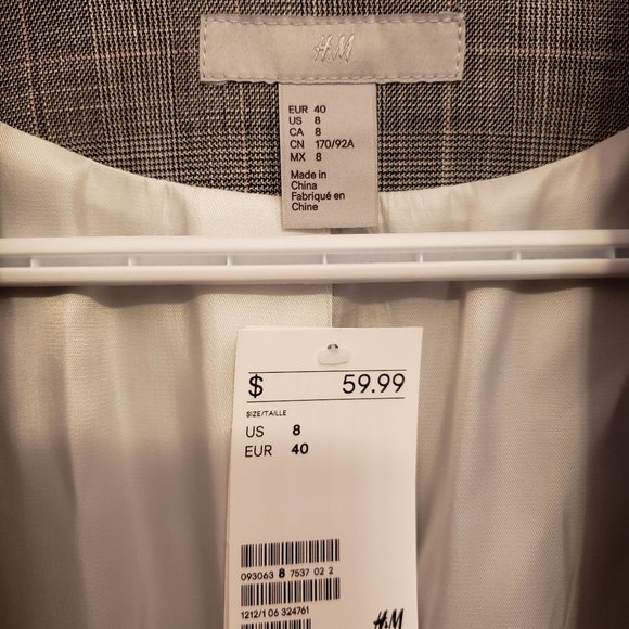 H&M Grey blazer - Picture 3 of 4